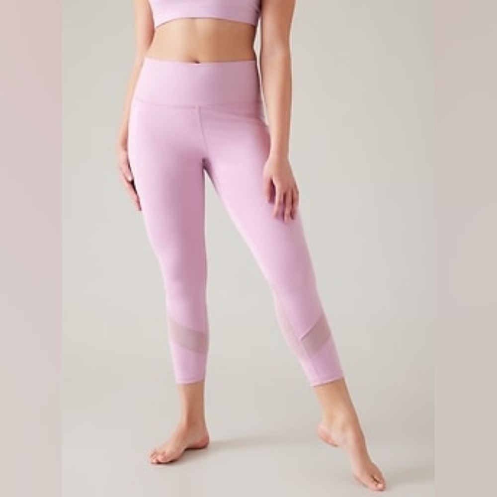 ATHLETA | Salutation Stash High Rise Mesh 7/8 Legging